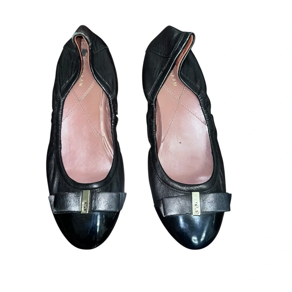 Cole Haan Women's Elsie Slip On Stretch Ballet Flat II Black